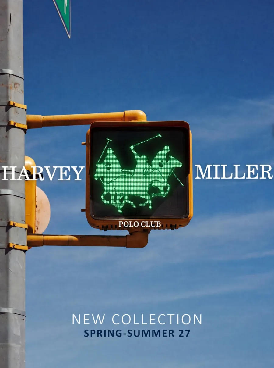 Harvey Miller Polo Club Lookbook Frühling/Sommer 2027 – Titelseite