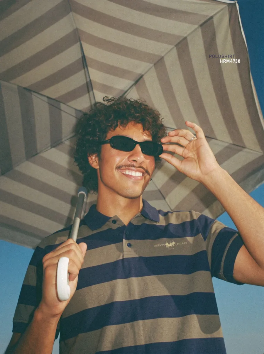 Harvey Miller Polo Club Lookbook Frühling/Sommer 2027, Seite 17 – Poloshirt HRM4738